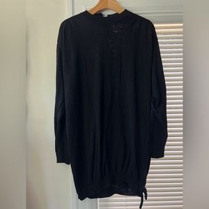 Vintage St John knit mini shirt dress